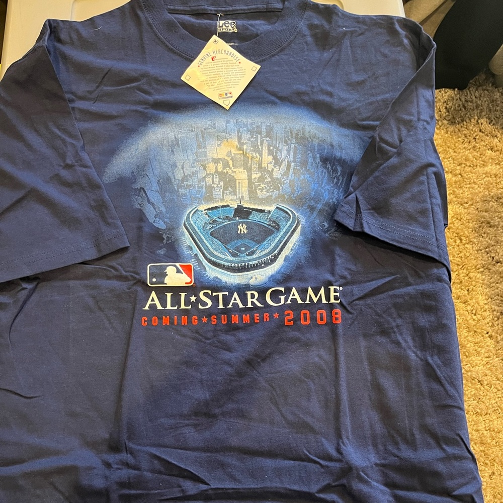 New York Yankees 2008 All Star Game Vintage Shirt Size XL